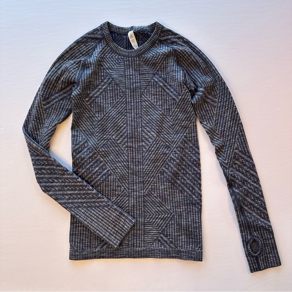 lululemon athletica Tops - Lululemon Rest Less Pullover Heathered Cadet Blue 2